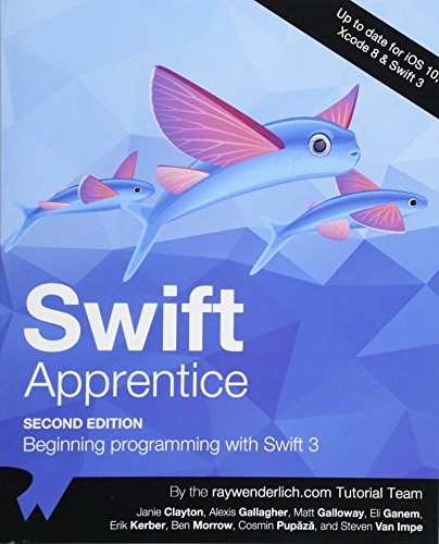 Imagen de archivo de The Swift Apprentice Second Edition: Beginning Programming with Swift 3 a la venta por ThriftBooks-Dallas