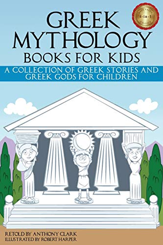 Imagen de archivo de Greek Mythology Books for Kids: A Collection of Greek Stories and Greek Gods for Children a la venta por WorldofBooks