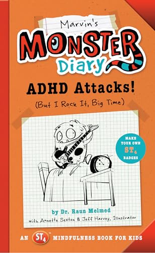 Beispielbild fr Marvin's Monster Diary: ADHD Attacks! (But I Rock It, Big Time) (St4 Mindfulness Book for Kids) zum Verkauf von BooksRun