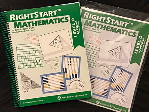 Stock image for RightStart Mathematics Level D Lessons - Second Edition for sale by Bookmans