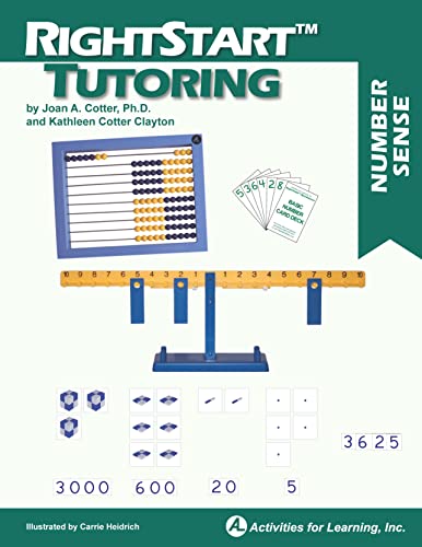 Stock image for RightStart  Tutoring Number Sense for sale by Bookmans