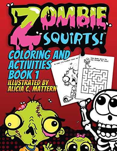 Stock image for Zombie Squirts Activity Book for sale by PBShop.store US