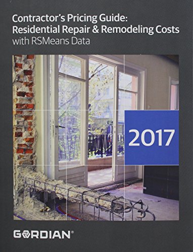 Stock image for Contractor's Pricing Guide 2017: Residential Repair & Remodeling Costs with RSMeans Data for sale by HPB-Diamond