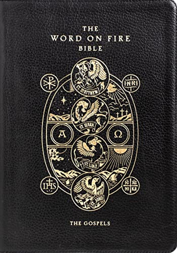 9781943243532: Word on Fire Bible: The Gospels Leather Bound