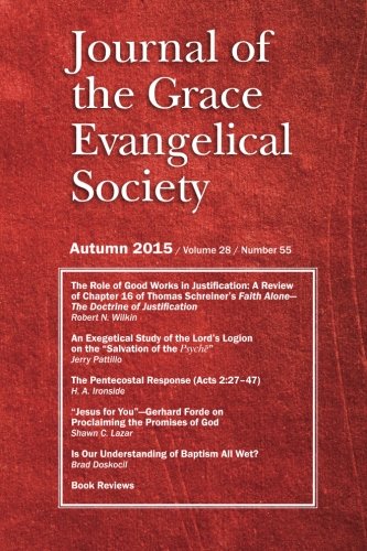 Beispielbild fr Journal of the Grace Evangelical Society (Autumn 2015) zum Verkauf von Revaluation Books