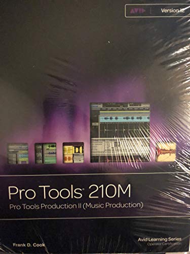 Stock image for PRO TOOLS 210M:PROD.II MUSIC PROD. for sale by BooksRun