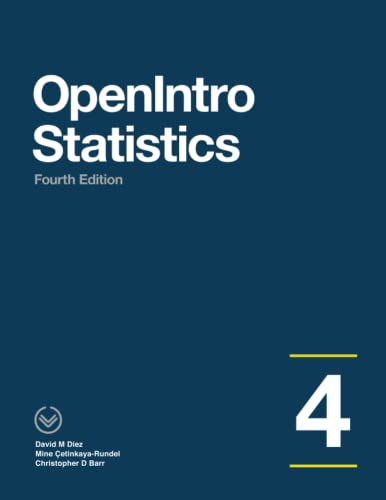Beispielbild fr OpenIntro Statistics: Fourth Edition zum Verkauf von New Legacy Books