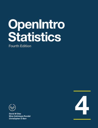 Imagen de archivo de OpenIntro Statistics: Fourth Edition a la venta por SecondSale