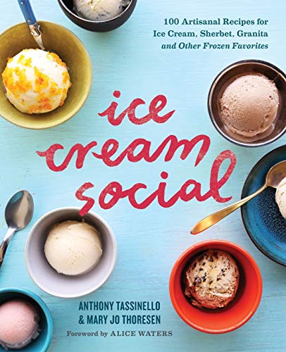 Stock image for Ice Cream Social: 100 Artisanal Recipes for Ice Cream, Sherbet, Granita, and Other Frozen Favorites for sale by Hippo Books
