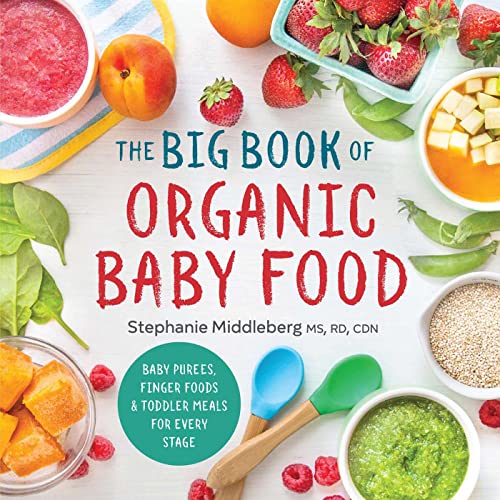 Stock image for The Big Book of Organic Baby Food: Baby Pures, Finger Foods, and Toddler Meals For Every Stage (Organic Foods for Baby and Toddler) for sale by Books-FYI, Inc.