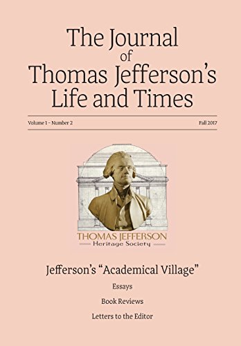 Beispielbild fr The Journal of Thomas Jefferson's Life and Times zum Verkauf von Books From California