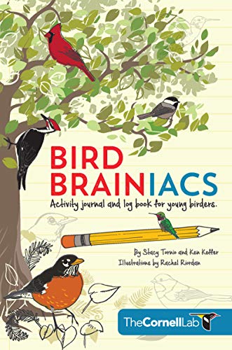 Stock image for Bird Brainiacs: Activity journal and log book for young birders for sale by HPB-Ruby