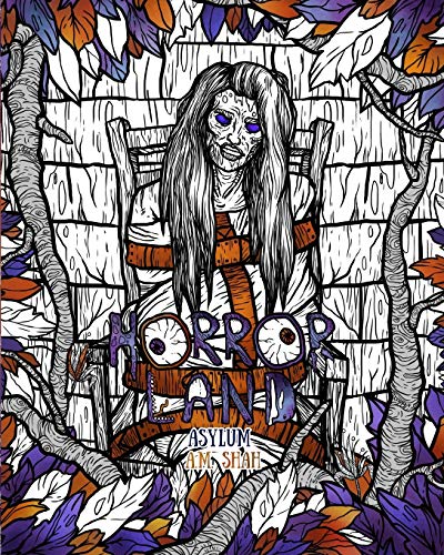 Stock image for Adult Coloring Book Horror Land: Asylum (Book 6) for sale by HPB-Ruby