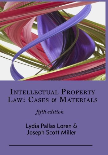 Imagen de archivo de Intellectual Property Law: Cases & Materials a la venta por Better World Books