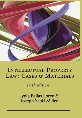 Imagen de archivo de Intellectual Property Law: Cases & Materials a la venta por Textbooks_Source