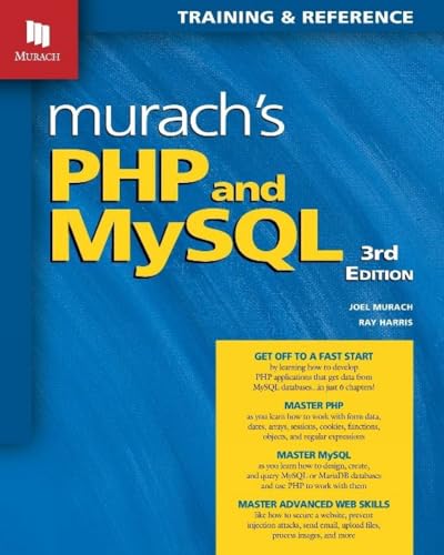 Beispielbild fr Murach's PHP and MySQL (3rd Edition) zum Verkauf von BooksRun