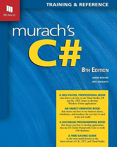 Beispielbild fr Murach's C# (8Th Edition) zum Verkauf von Blackwell's