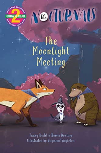 Beispielbild fr The Moonlight Meeting : The Nocturnals Grow and Read Early Reader, Level 2 zum Verkauf von Better World Books