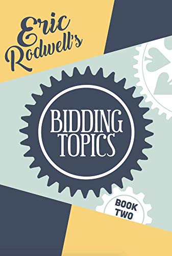 Beispielbild fr Eric Rodwell's Bidding Topics zum Verkauf von Buchpark