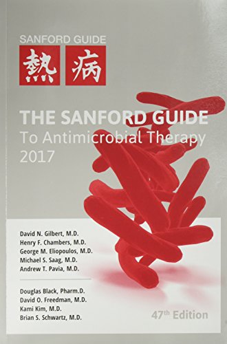 Imagen de archivo de The Sanford Guide to Antimicrobial Therapy 2017 a la venta por HPB-Red