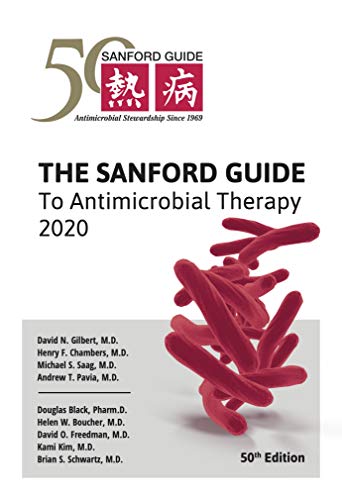 Beispielbild fr The Sanford Guide to Antimicrobial Therapy 2020 zum Verkauf von HPB-Movies