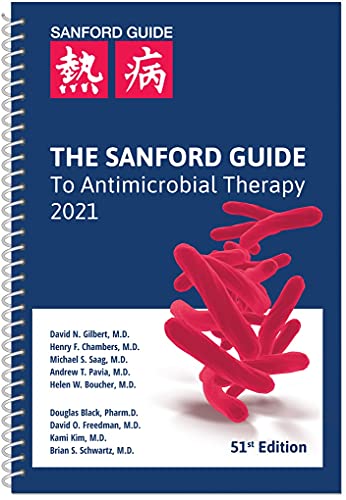 Stock image for The Sanford Guide to Antimicrobial Therapy 2021 for sale by BooksRun