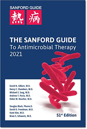 Beispielbild fr The Sanford Guide to Antimicrobial Therapy 2021 zum Verkauf von SGS Trading Inc