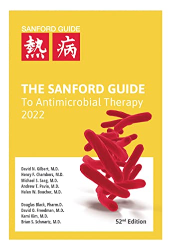 Stock image for The Sanford Guide to Antimicrobial Therapy 2022 for sale by HPB-Red