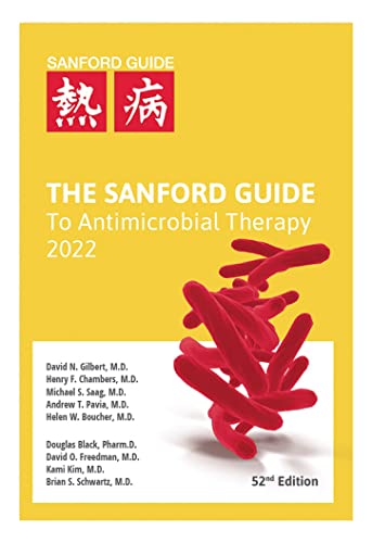 Stock image for The Sanford Guide to Antimicrobial Therapy 2022 for sale by Indiana Book Company