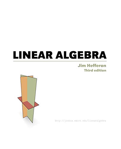 Beispielbild fr Linear Algebra zum Verkauf von Better World Books