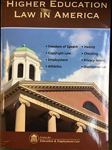 Imagen de archivo de Higher Education Law in America a la venta por ThriftBooks-Dallas