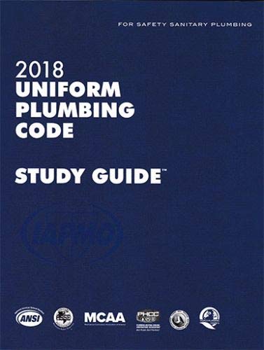 Stock image for 2018 Uniform Plumbing Code Study Guide for sale by mediaRus