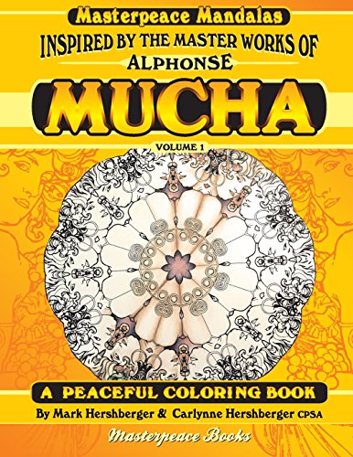 Beispielbild fr Mucha Masterpeace Mandalas Coloring Book Volume 1 zum Verkauf von Lucky's Textbooks