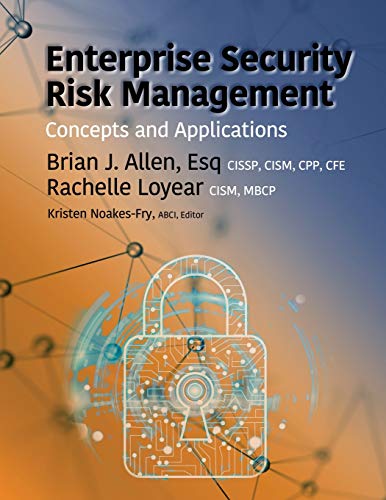 9781944480448: Enterprise Security Risk Management: Concepts and Applications