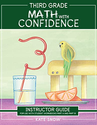 9781944481285: Third Grade Math with Confidence Instructor Guide: 0