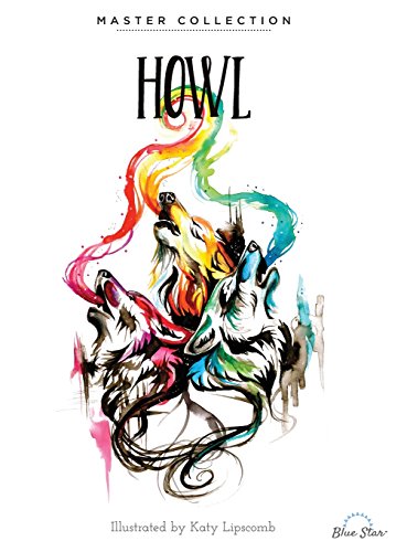 Beispielbild fr Howl: Stress Relieving Adult Coloring Book, Master Series zum Verkauf von HPB-Diamond