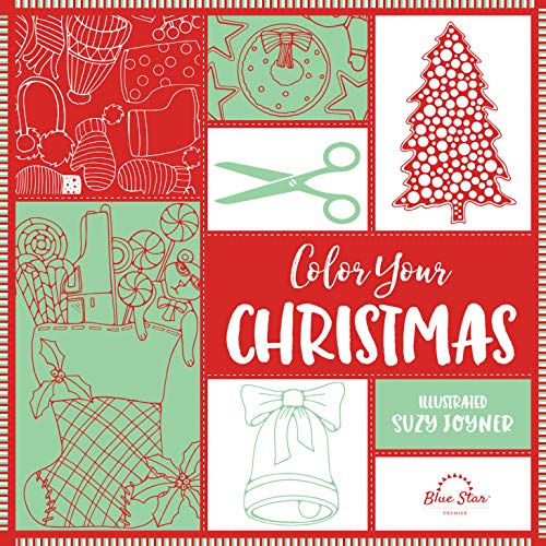 Stock image for Color Your Christmas: A Crafty Christmas Adult Coloring Book for sale by ThriftBooks-Atlanta