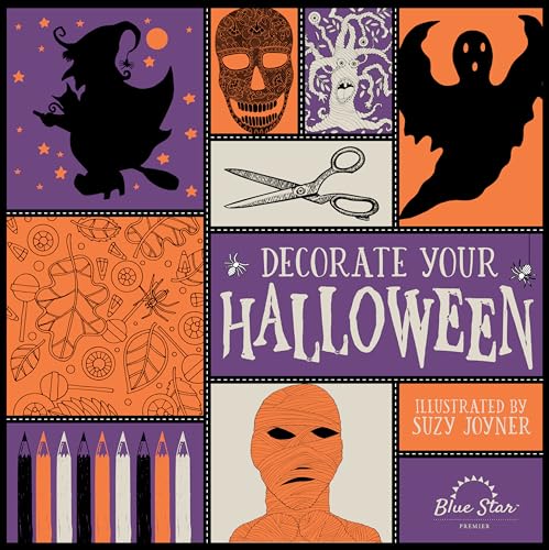 9781944515232: Decorate Your Halloween: An Adult Coloring Book of Halloween Crafts