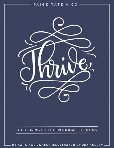 Imagen de archivo de Thrive: A Coloring Book Devotional For Moms (Journaling and Creative Worship) a la venta por Front Cover Books