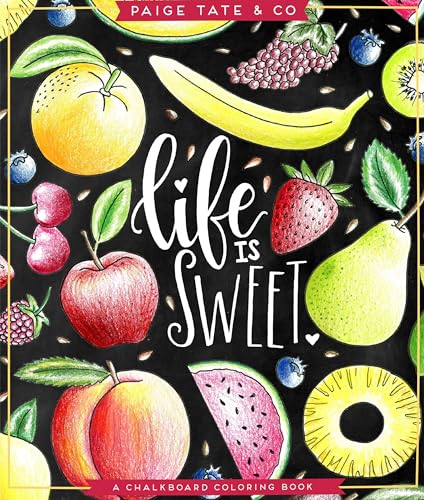 Beispielbild fr Life Is Sweet: An Adult Coloring Book zum Verkauf von ThriftBooks-Dallas