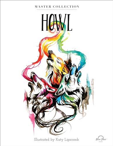 Stock image for Howl: Stress Relieving Adult Coloring Book, Master Collection for sale by Front Cover Books