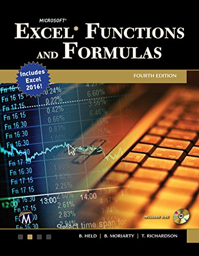 Beispielbild fr Microsoft Excel Functions and Formulas zum Verkauf von Better World Books