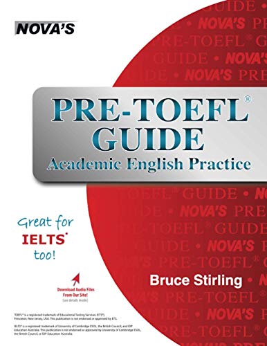 Stock image for Pre-TOEFL Guide : Academic English Practice - Great for IELTS Too! for sale by Better World Books