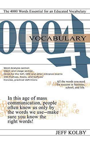 Stock image for Vocabulary 4000 : The 4000 Words Essential for an Educated Vocabulary for sale by Better World Books