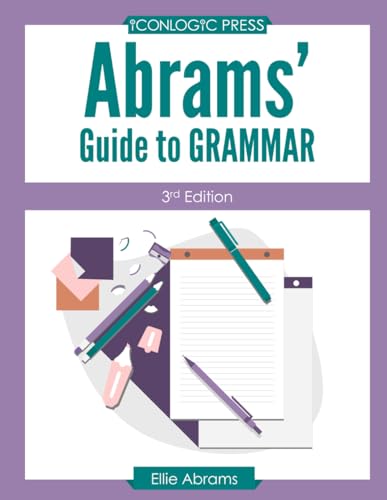 Imagen de archivo de Abrams' Guide to Grammar : Third Edition a la venta por Better World Books