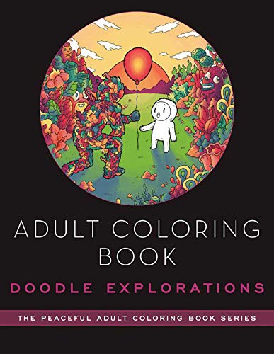 Stock image for Adult Coloring Book: Doodle Explorations (Paperback) for sale by Grand Eagle Retail