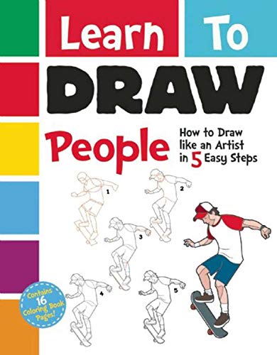 9781944686253: Learn to Draw People: How to Draw like an Artist in 5 Easy Steps