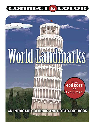 Stock image for Connect and Color: World Landmarks: An Intricate Coloring and Dot-to-Dot Book for sale by Book Outpost