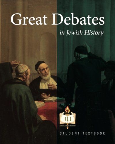 Beispielbild fr Great Debates: in Jewish History zum Verkauf von Orion Tech