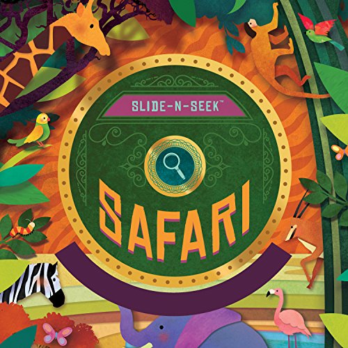 Beispielbild fr Slide-N-Seek: Safari : A Sliding Wheel and Hidden Picture Book zum Verkauf von Better World Books